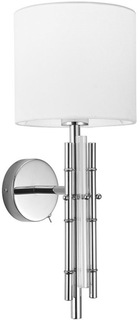 A4097AP-1CC ARTE LAMP Taygeta настенный светильник с выключателем, E27*1*40W, белый, хром