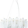 A4052SP-8SG ARTE LAMP подвесная люстра Evie, E14*8*40W, золото, белый, 60см диаметр