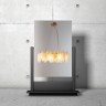 A4052SP-8SG ARTE LAMP подвесная люстра Evie, E14*8*40W, золото, белый, 60см диаметр