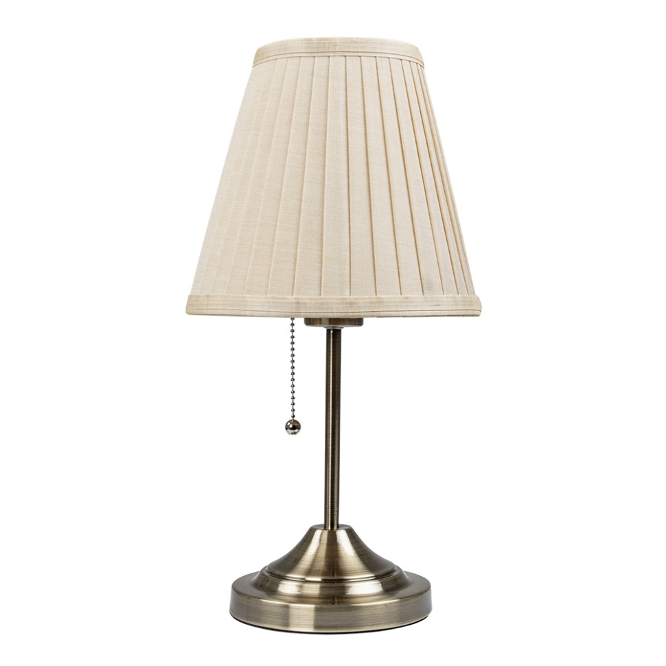 A5039TL-1AB Arte Lamp Настольная лампа Marriot 42см, бронза/бежевый