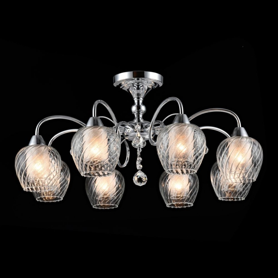 FR2663-PL-08-CH (FR663-08-N) Freya Потолочная люстра Nora