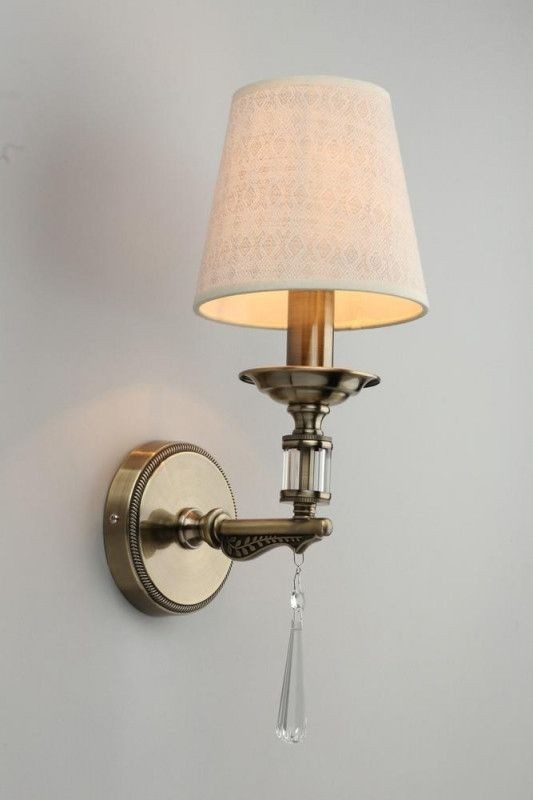 OML-64211-01 Omnilux бра Rivoli, бежевый, бронза