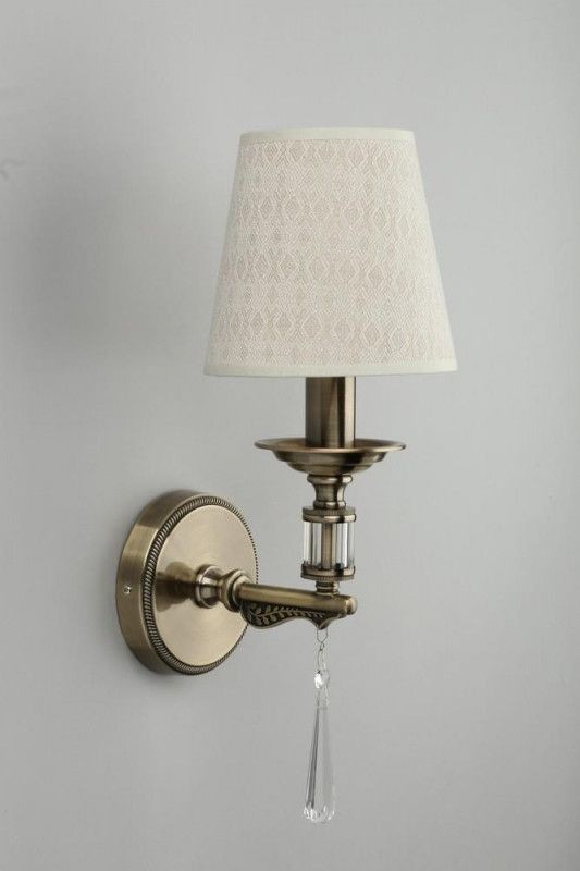 OML-64211-01 Omnilux бра Rivoli, бежевый, бронза