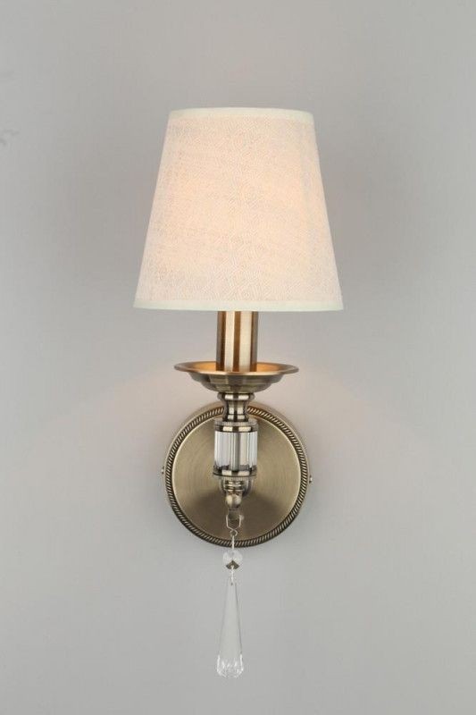 OML-64211-01 Omnilux бра Rivoli, бежевый, бронза