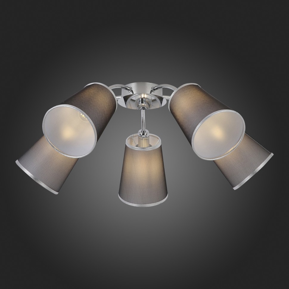 SLE103002-05 EVOLUCE Потолочная люстра Maleonte, E14*5*40W