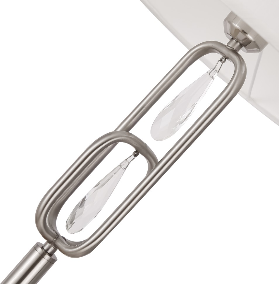 FR1007FL-01N FREYA классичсекий торшер Riverside, никель