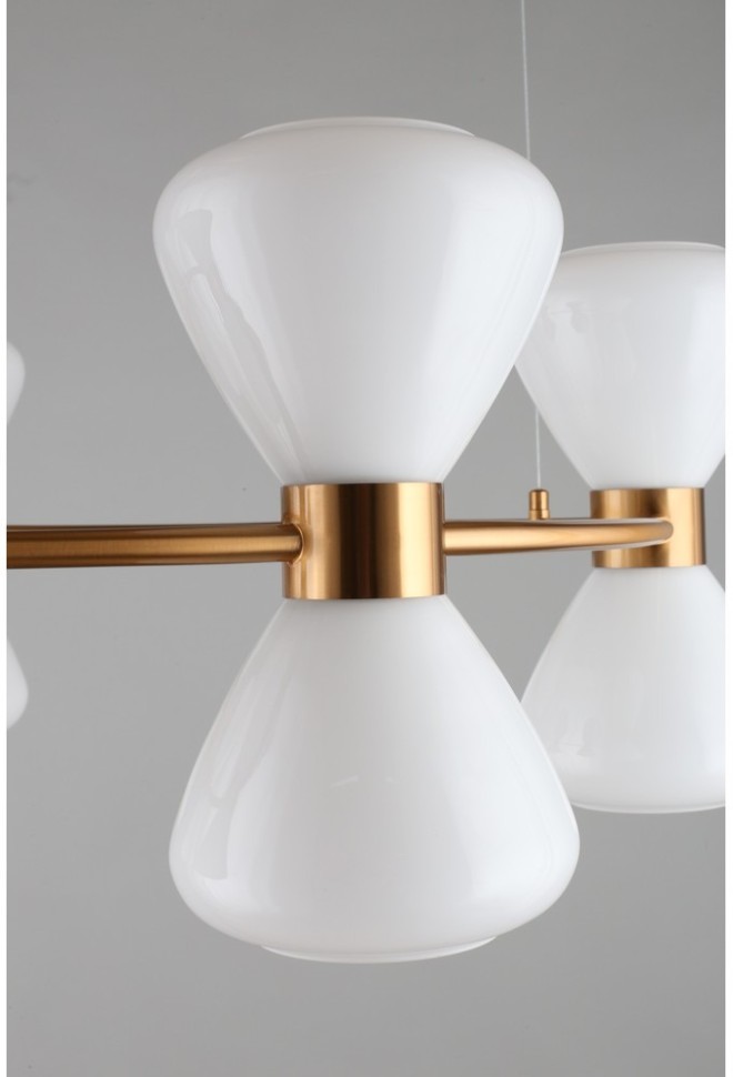 OML-59603-12 Omnilux подвесная люстра Trevasco бронза E27*12*40W