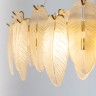 A4052SP-12SG ARTE LAMP подвесная люстра Evie, E14*12*40W, золото, белый, 80см диаметр