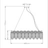 A4052SP-12SG ARTE LAMP подвесная люстра Evie, E14*12*40W, золото, белый, 80см диаметр