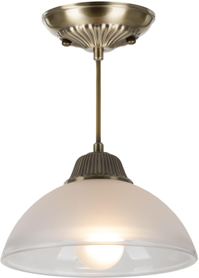 CL417013 CITILUX подвесной светильник Франческа, E27*1*75W, бронза, 22см диаметр