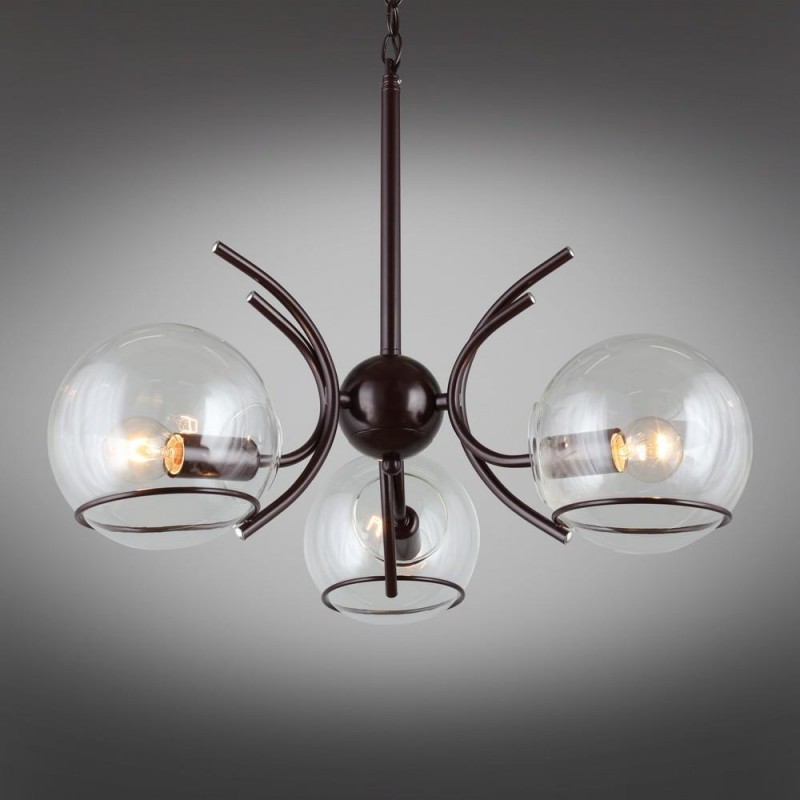 OML-28803-03 OMNILUX подвесная люстра Gavorrano, 3 плафона, 52см диаметр