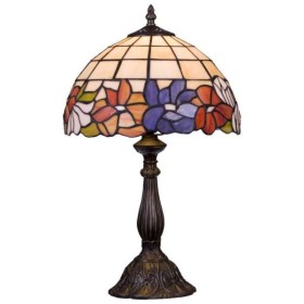 813-804-01 Velante Настольная лампа в стиле Тиффани