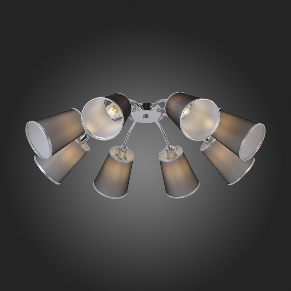 SLE103002-08 EVOLUCE Потолочная люстра Maleonte, E14*8*40W