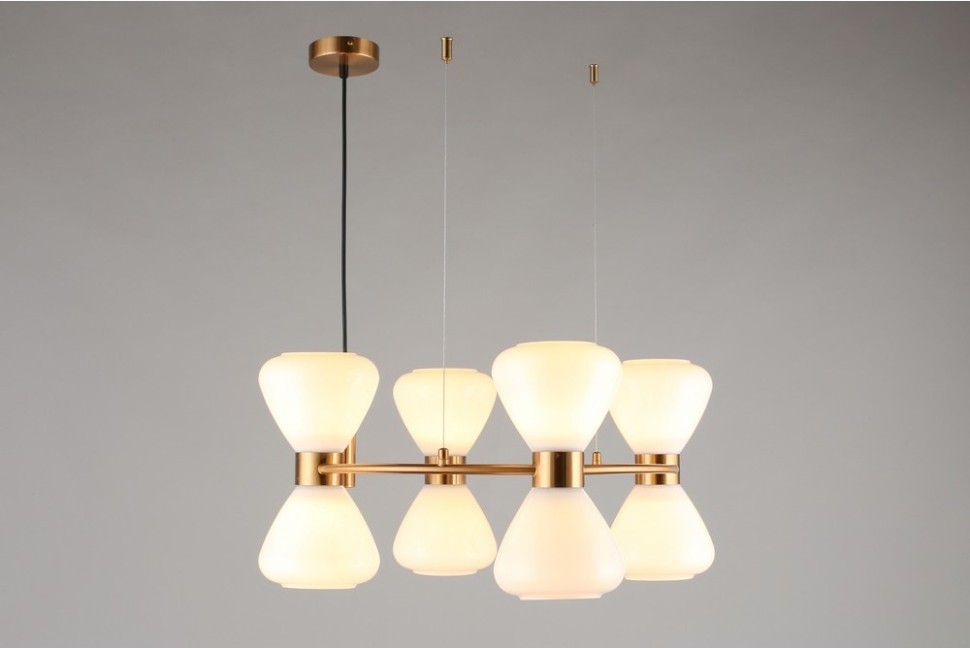 OML-59603-08 Omnilux подвесная люстра Trevasco бронза E27*08*40W