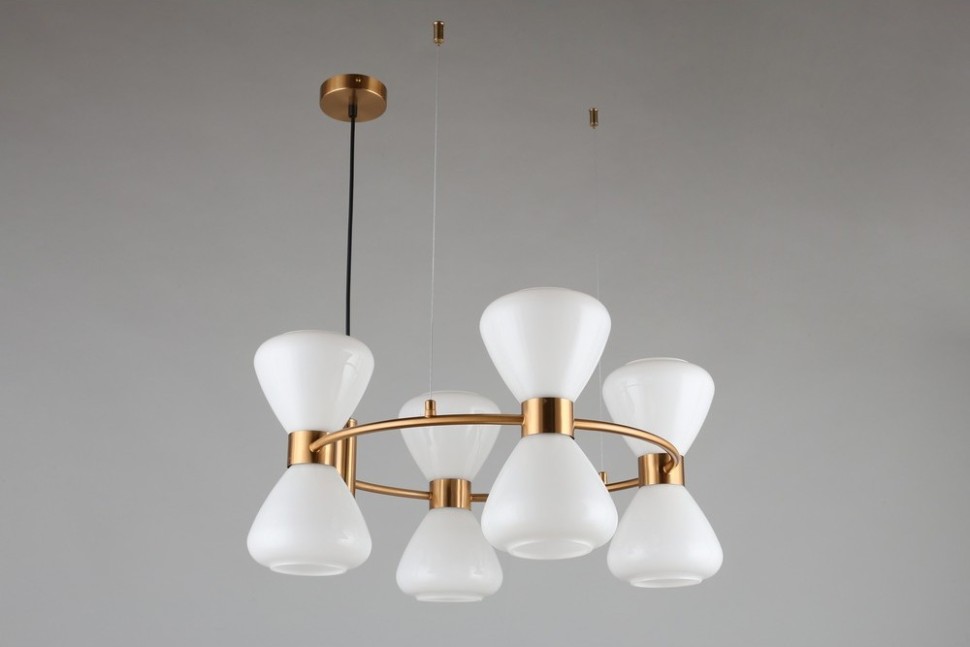 OML-59603-08 Omnilux подвесная люстра Trevasco бронза E27*08*40W