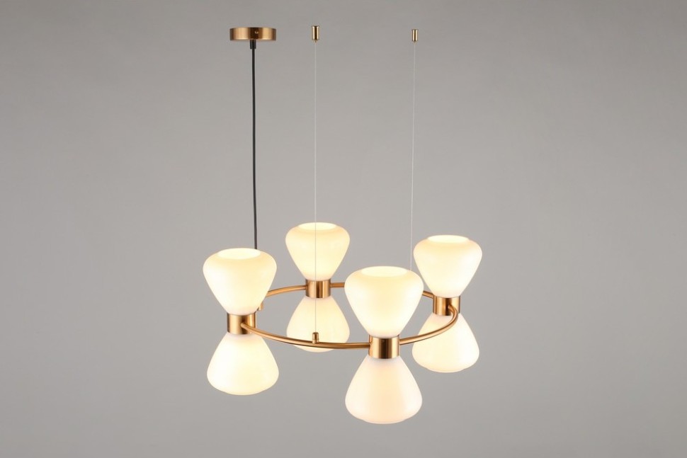 OML-59603-08 Omnilux подвесная люстра Trevasco бронза E27*08*40W