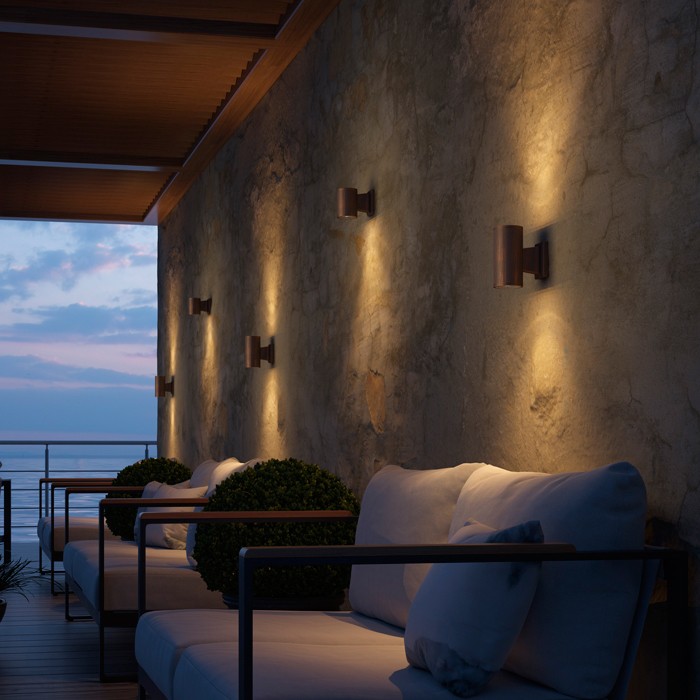 370406 Novotech Landscape Архитектурная подсветка IP54, GU10*1*50W, коричневый