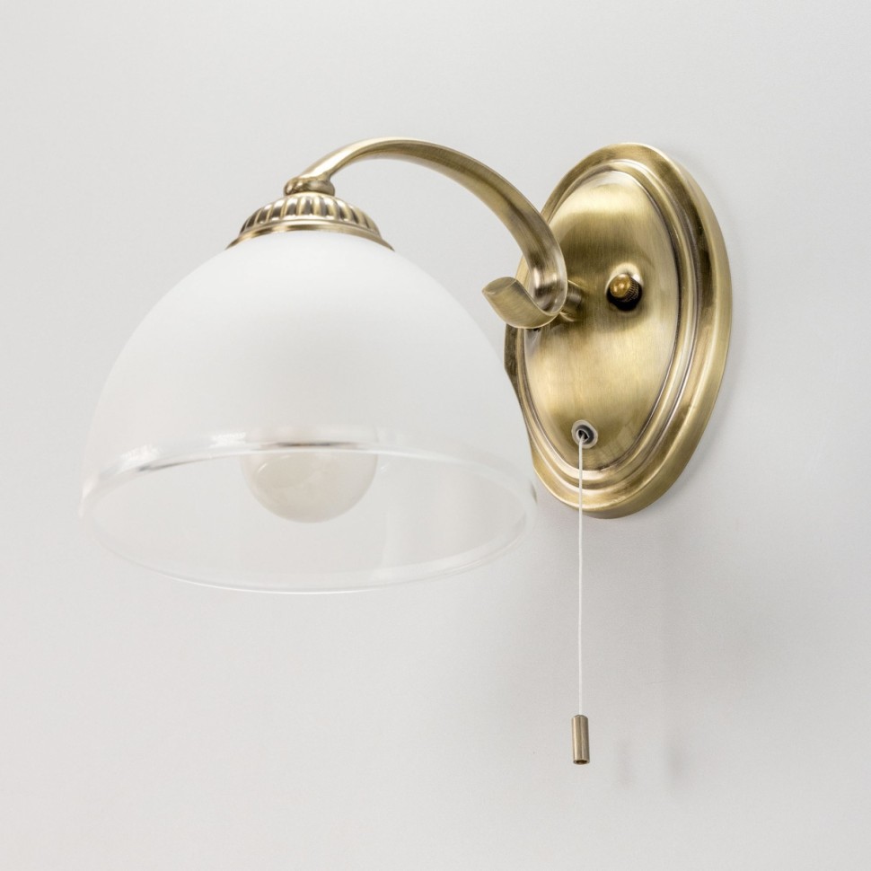 CL417313 CITILUX классическое бра Франческа, с выключателем, бронза