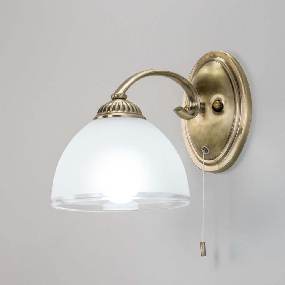 CL417313 CITILUX классическое бра Франческа, с выключателем, бронза