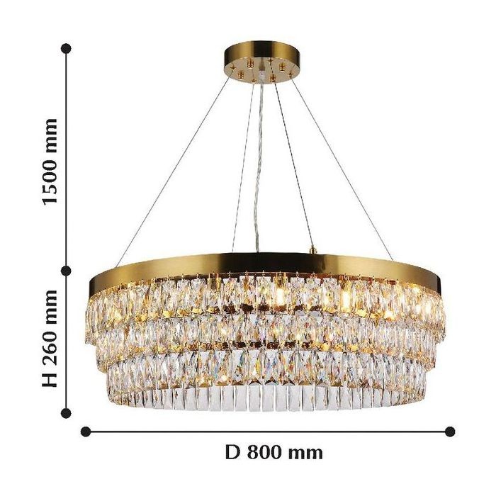 2206-16P Favourite Подвесная люстра Magnitudo 