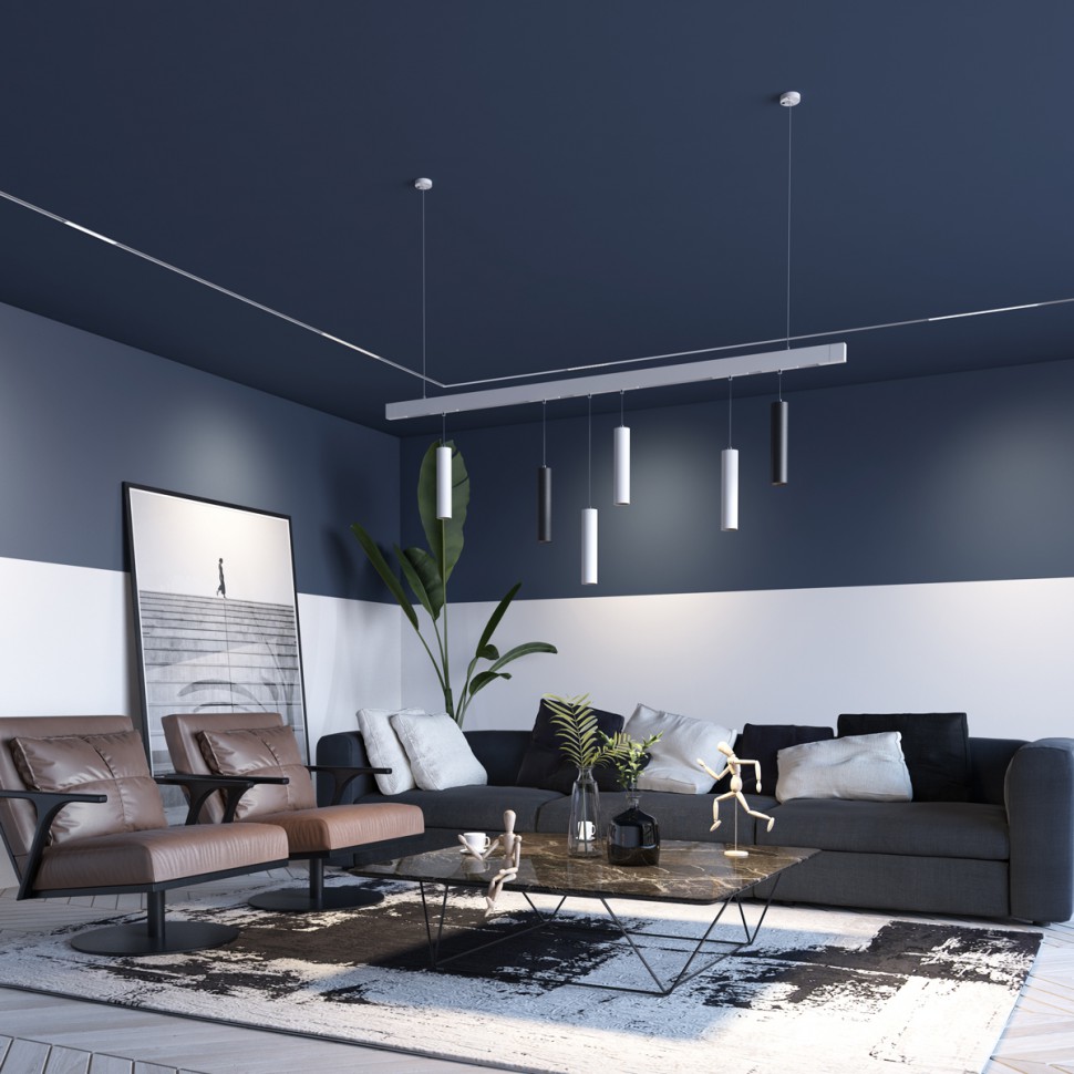 358409 NOVOTECH SHINO Белый трековый светильник для низковольного шинопровода FLUM 12W, 48V, 4000K