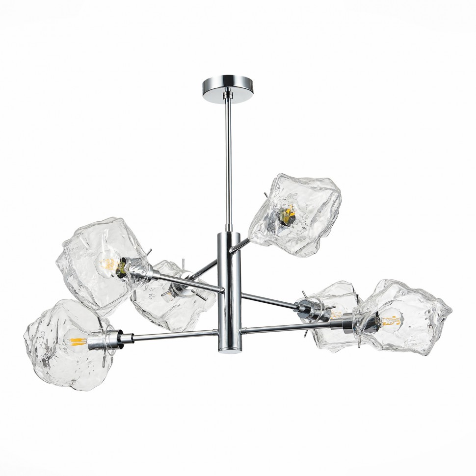 SL1175.102.06 ST-Luce потолочная люстра Portici на штанге, хром