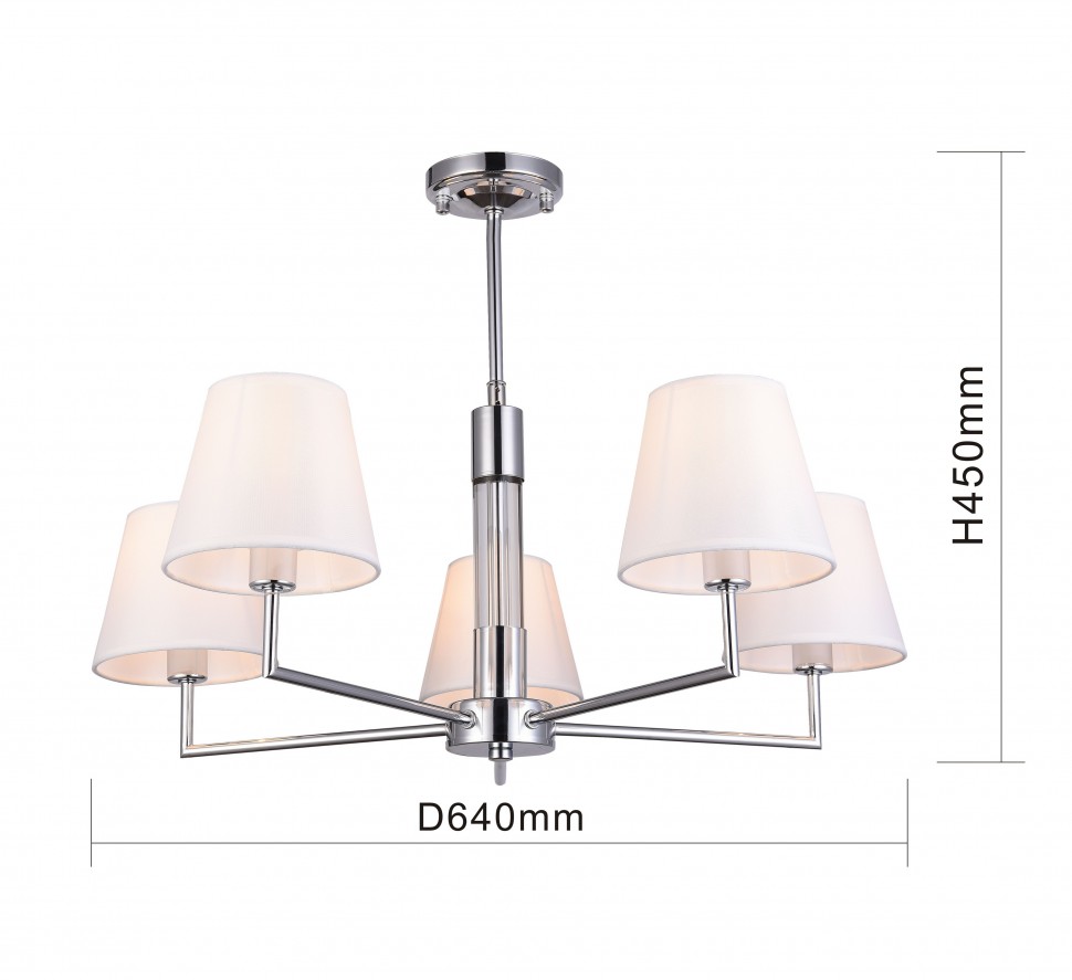 2616-5P F-Promo потолочная люстра Milo, Е14*5*40W