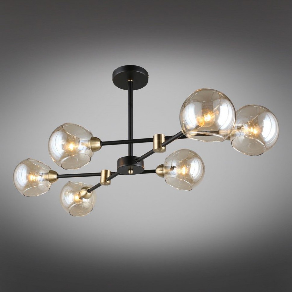 OML-94207-06 OMNILUX люстра на штанге Fasano, E14*6*40W