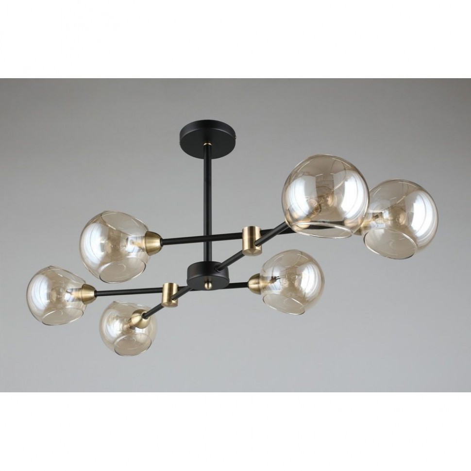 OML-94207-06 OMNILUX люстра на штанге Fasano, E14*6*40W