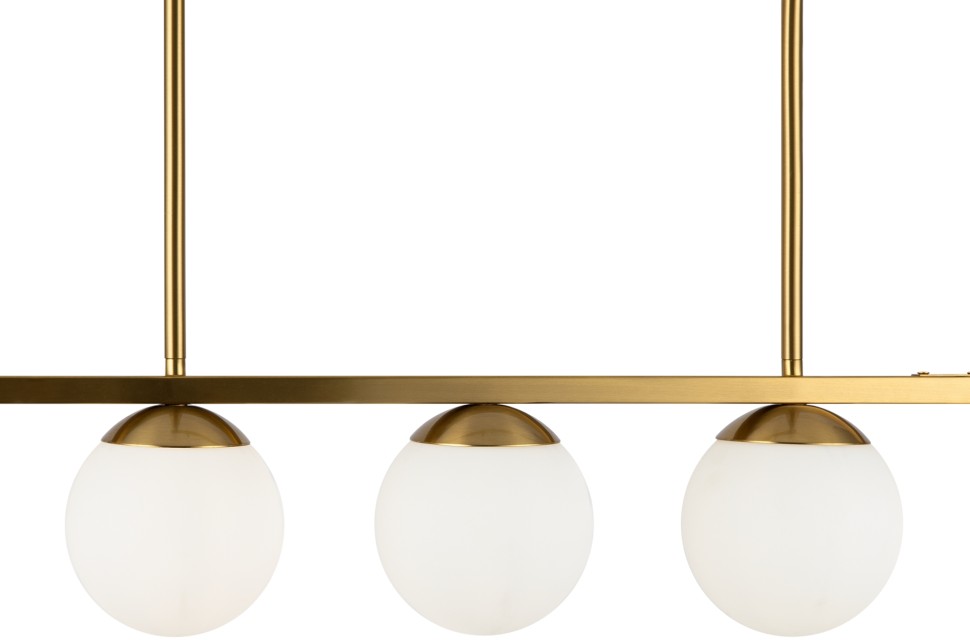 FR5199PL-05BS FREYA потолочный светильник на штанге Zing, латунь, E27*5*60W