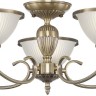 CL422153 CITILUX потолочная люстра Alonso, классика, E27*5*60W, бронза, 66см диаметр