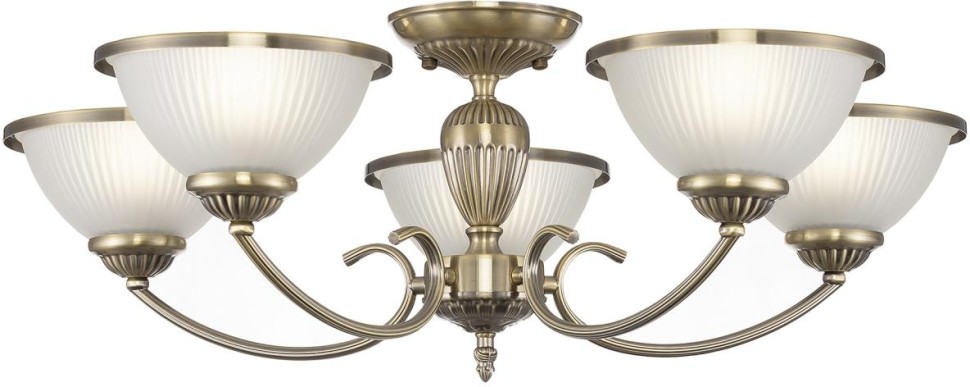 CL422153 CITILUX потолочная люстра Alonso, классика, E27*5*60W, бронза, 66см диаметр