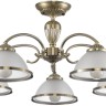 CL422153 CITILUX потолочная люстра Alonso, классика, E27*5*60W, бронза, 66см диаметр