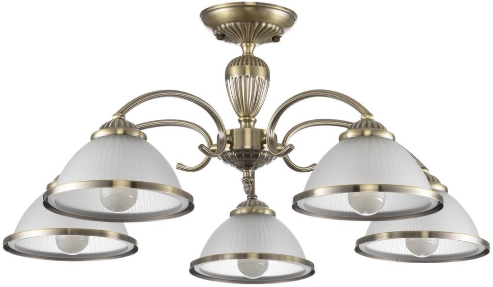 CL422153 CITILUX потолочная люстра Alonso, классика, E27*5*60W, бронза, 66см диаметр