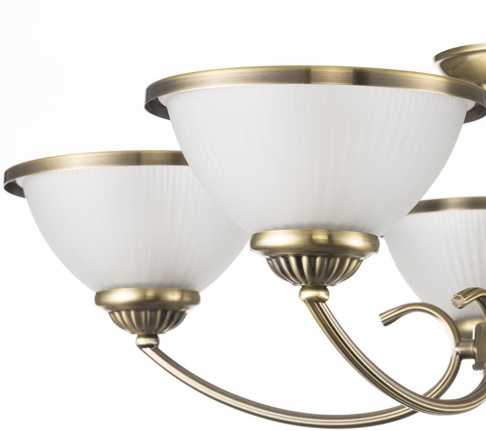 CL422153 CITILUX потолочная люстра Alonso, классика, E27*5*60W, бронза, 66см диаметр