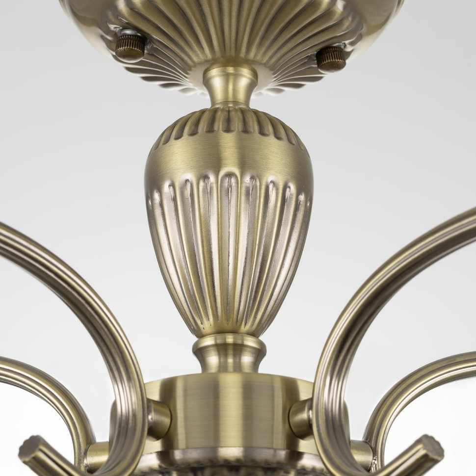 CL422153 CITILUX потолочная люстра Alonso, классика, E27*5*60W, бронза, 66см диаметр