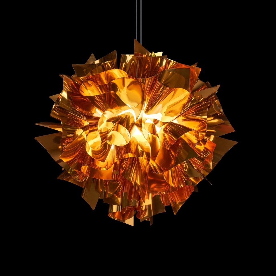 10593/600 Gold LOFT IT Подвесной светильник Clizia, золото, 60см диаметр, E27*4*12W