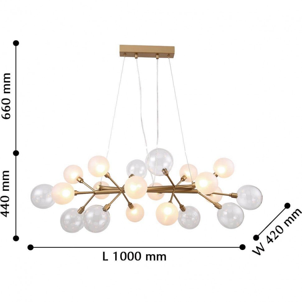 2515-12P Favourite Подвесная люстра Babylon 