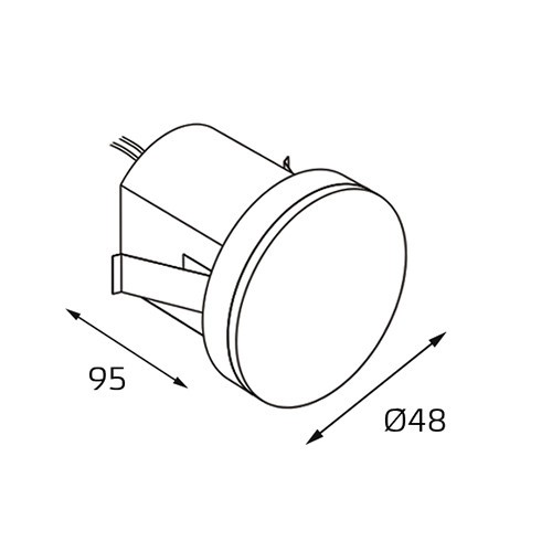 IT01-R713 gold Italline Встраиваемые светильники подсветка для стен и пола
