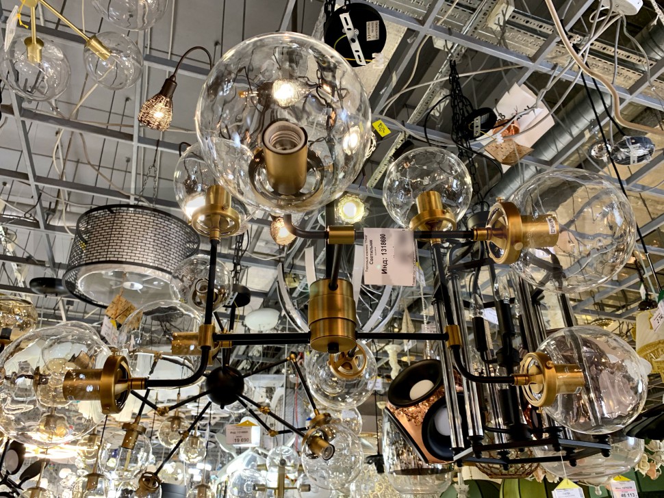 SL234.403.08 ST-Luce подвесная люстра на штанге Varieta, E27*8*40W