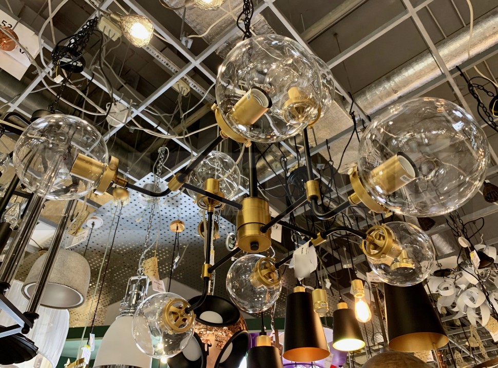 SL234.403.08 ST-Luce подвесная люстра на штанге Varieta, E27*8*40W