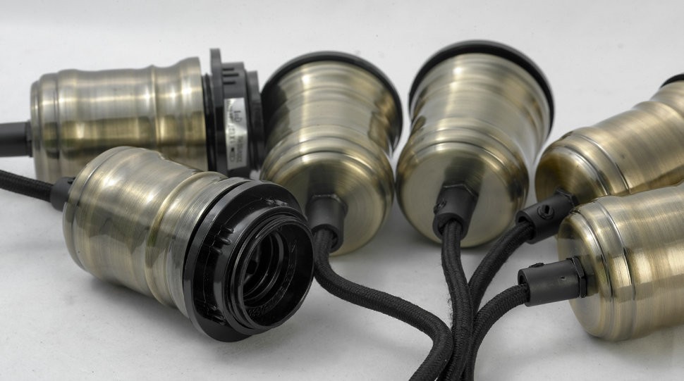 LSP-9310 Lussole Подвесная люстра Паук Loft - Лампы в комплекте