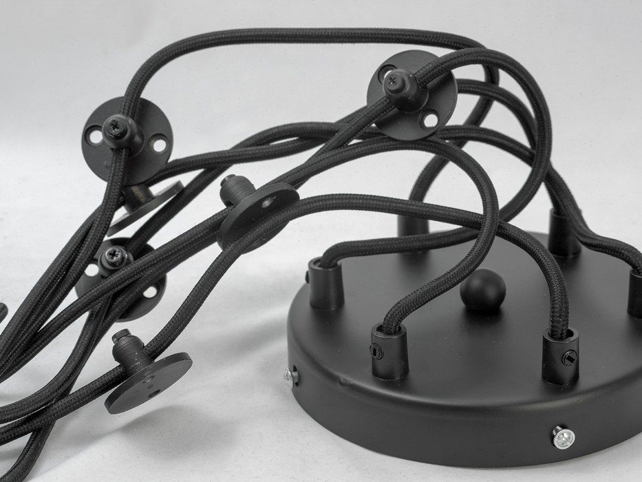 LSP-9310 Lussole Подвесная люстра Паук Loft - Лампы в комплекте