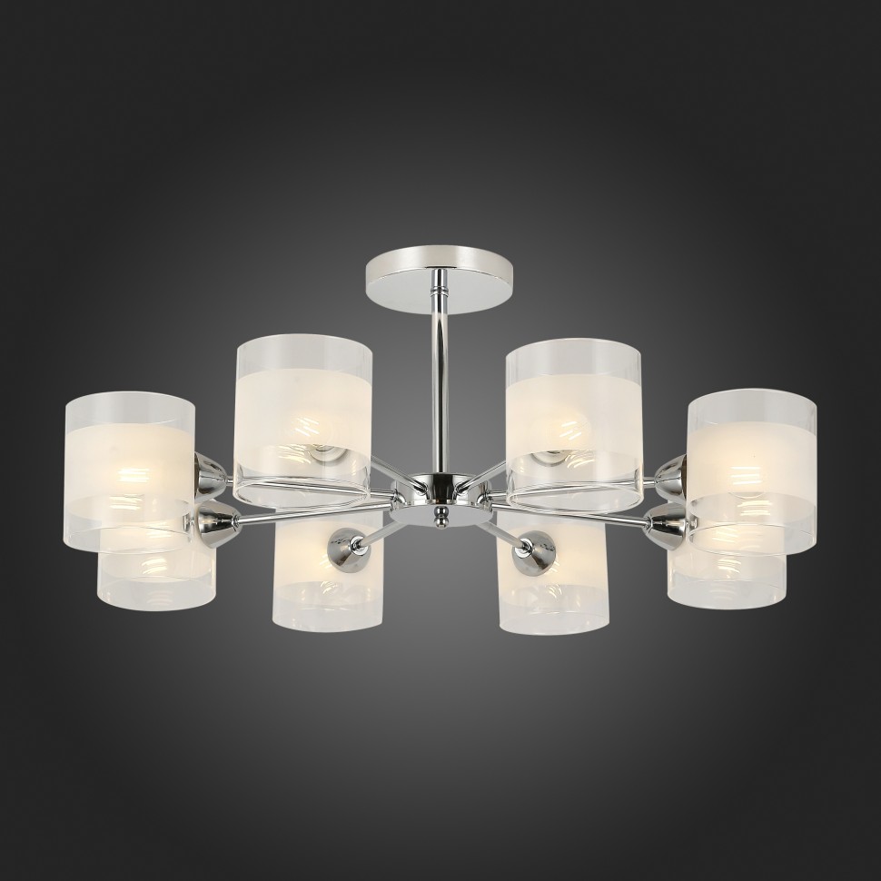 SLE102802-08 EVOLUCE Потолочная люстра Miento, E14*8*40W