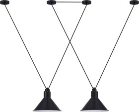 DL20653S2Black Donolux Mary Jane черный подвесной светильник Лофт