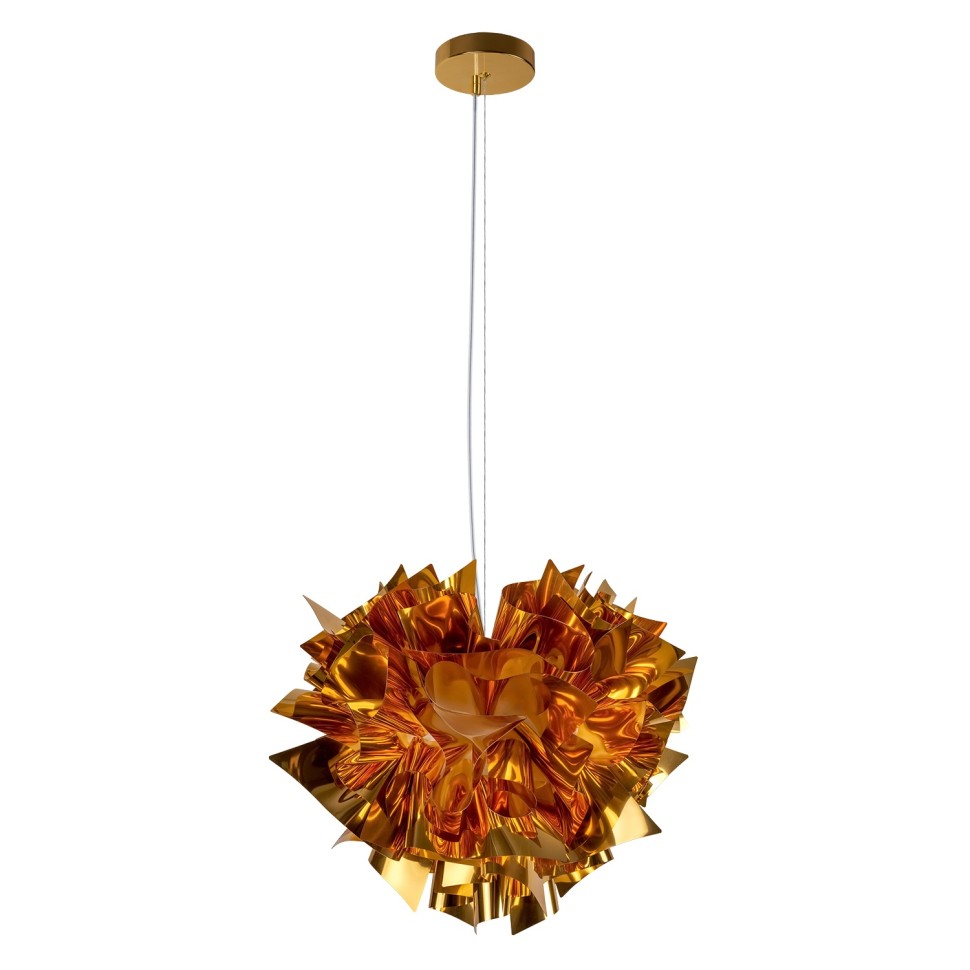 10593/420 Gold LOFT IT Подвесной светильник Clizia, золото, 42см диаметр, E27*2*12W