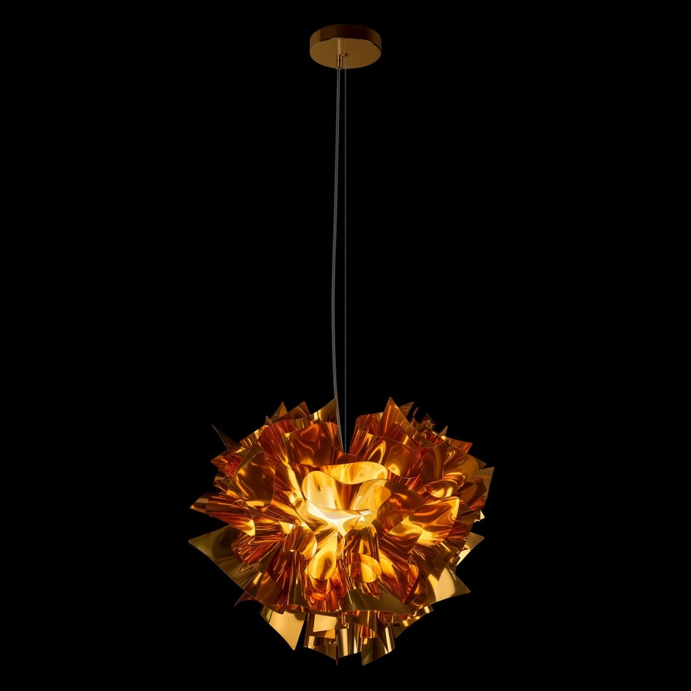10593/420 Gold LOFT IT Подвесной светильник Clizia, золото, 42см диаметр, E27*2*12W