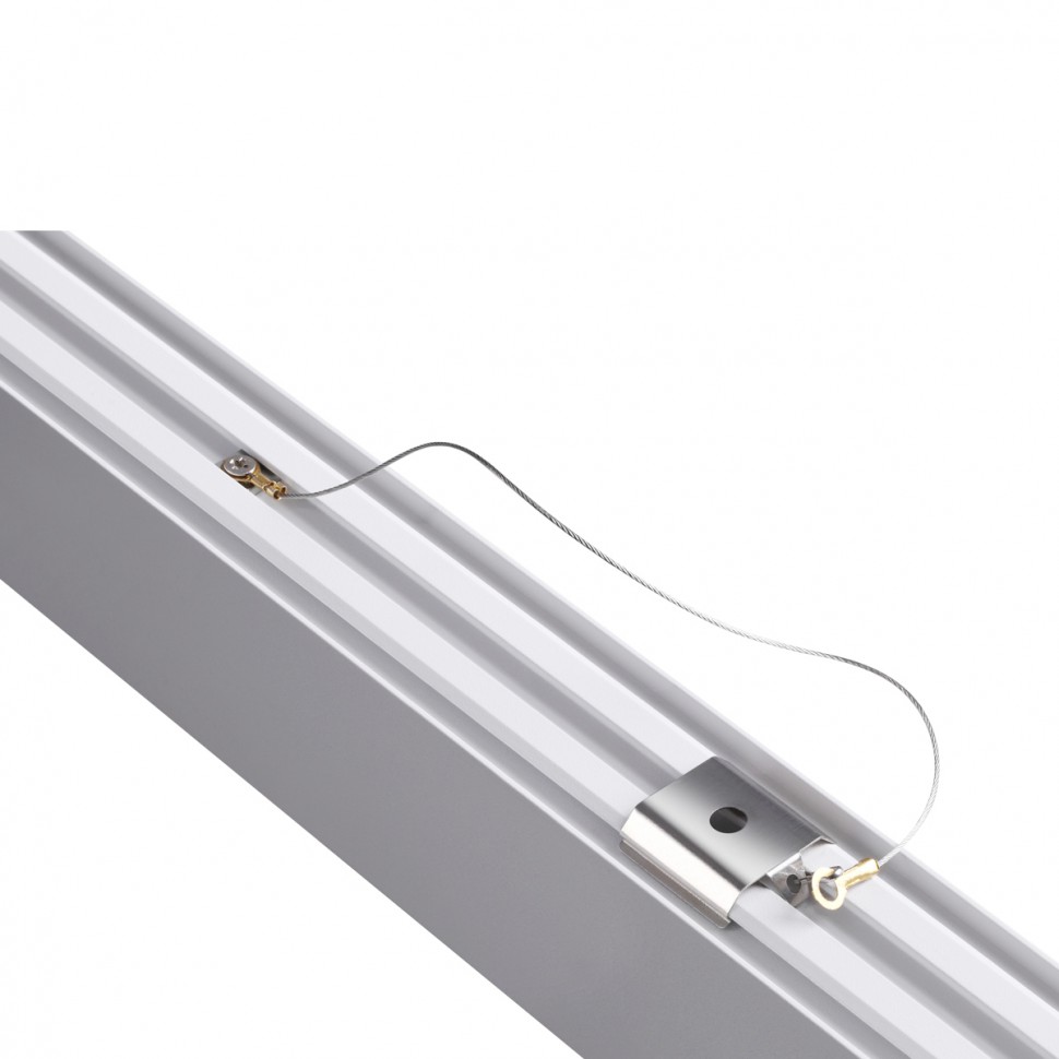 358867 NOVOTECH OVER Светильник накладной/подвесной светодиодный ITER белый 30W, 4000K, 2550Lm, длина 798мм