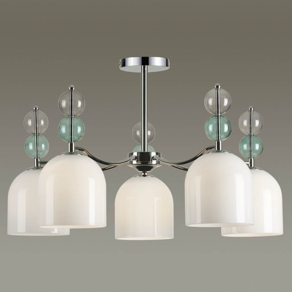 5235/5C LUMION Люстра потолочная GILLIAN, E14*5*40W, хром