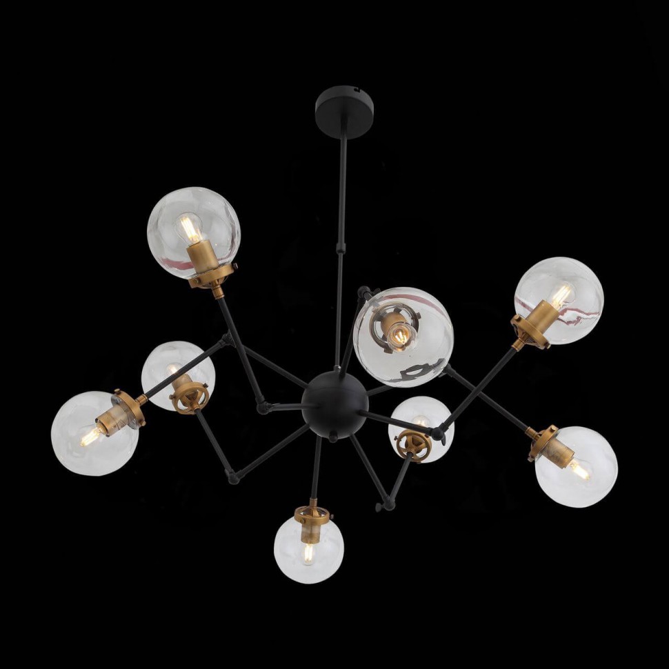 SL234.402.08 ST-Luce люстра на штанге трансформер Varieta, E27*8*40W